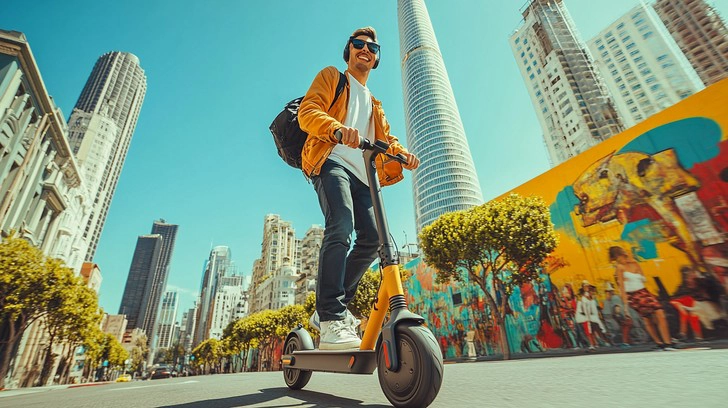 Urban electric scooter
